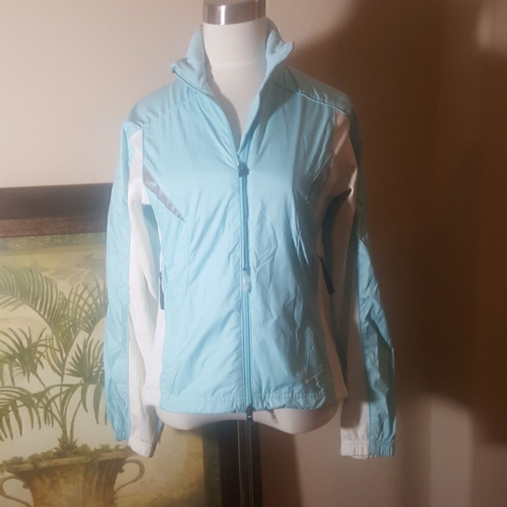NIKE Blue/White Jacket - Size Small‎